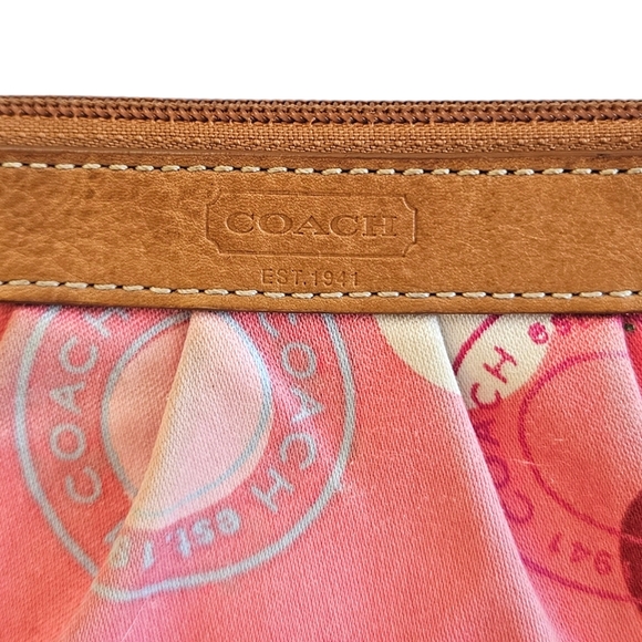 COACH | Polka Dot Leah Wrislet | Pink | Women's | Y2K - Picture 11 of 16